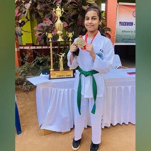 Thanvi Prasad - Gold Medal Taekwondo-Competition 2022