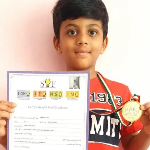 Sathvik Mariyajji - SQF certificate