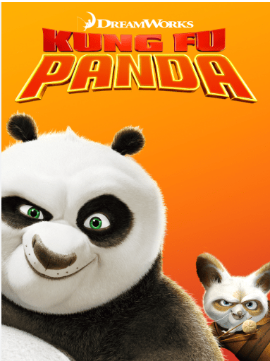 Kung fu panda movie poster 