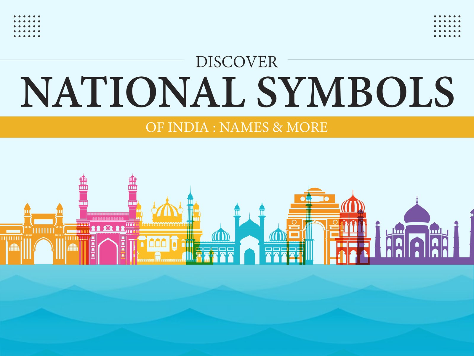Discover National symbols posters