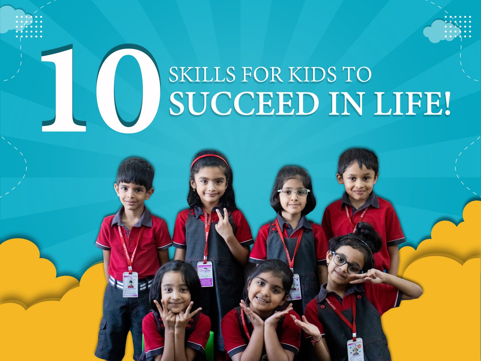 skills for kids to succeed in life poster