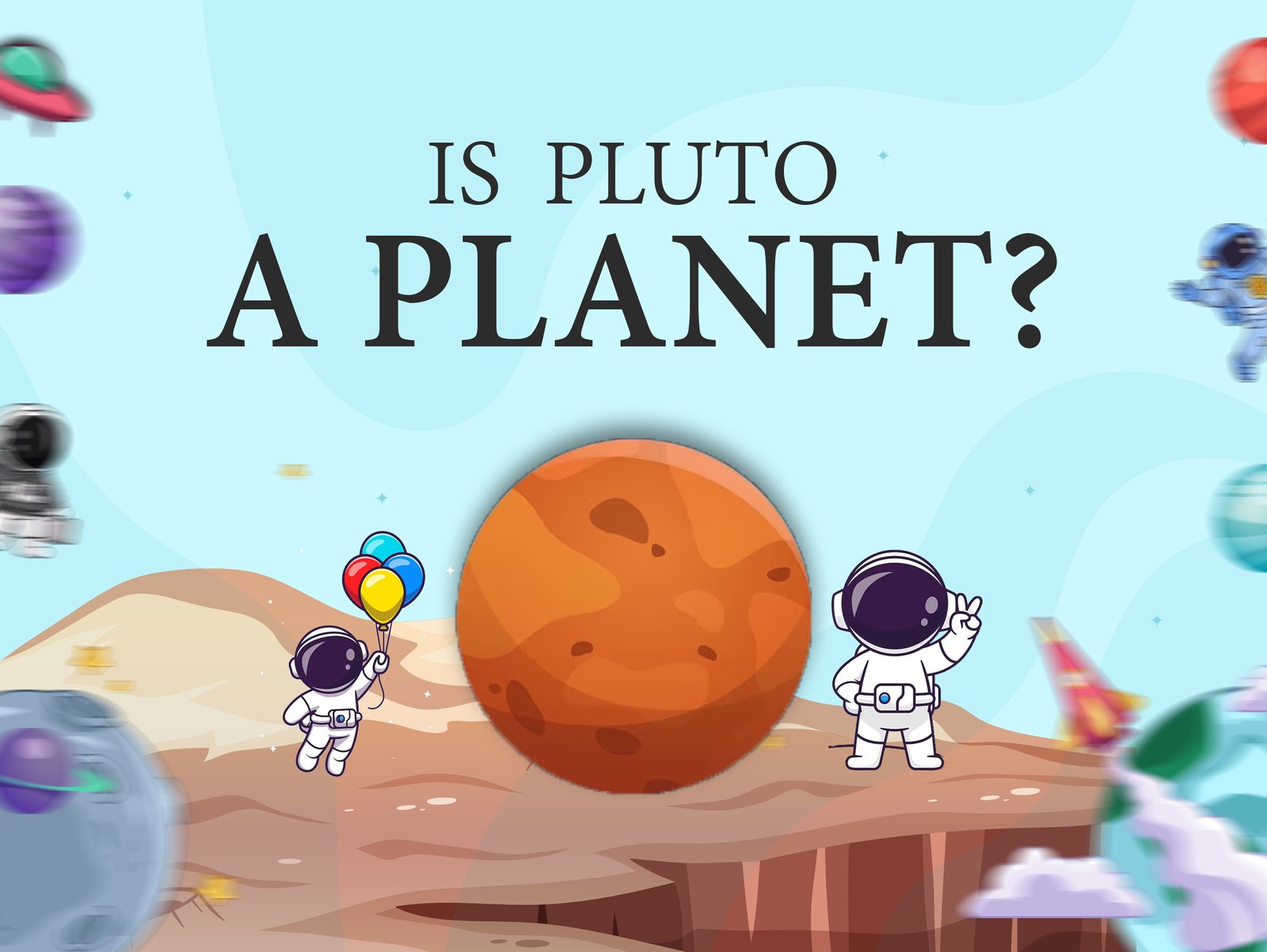 is pluto a planet poster
