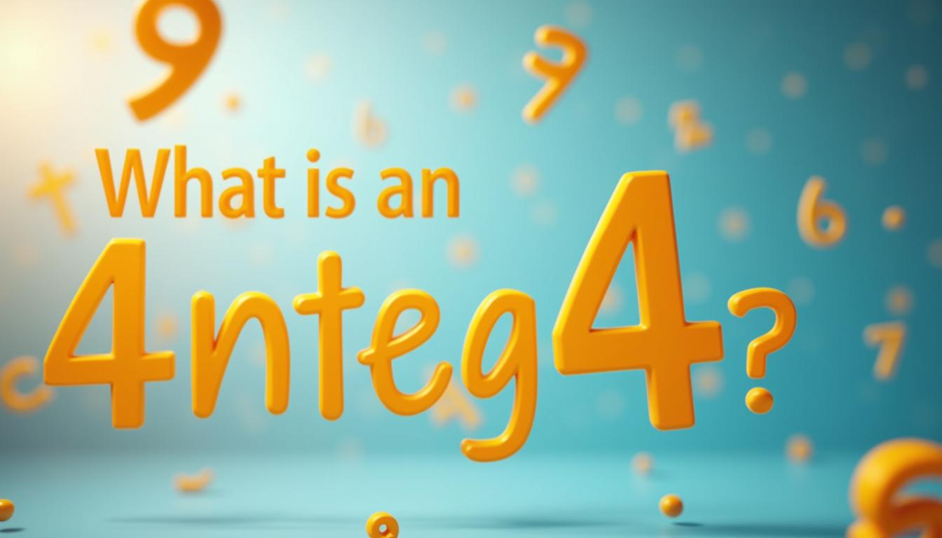 what is an integer