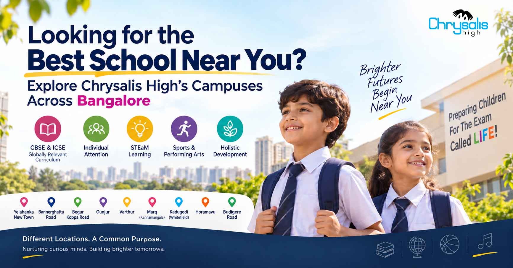 Chrysalis high campuses